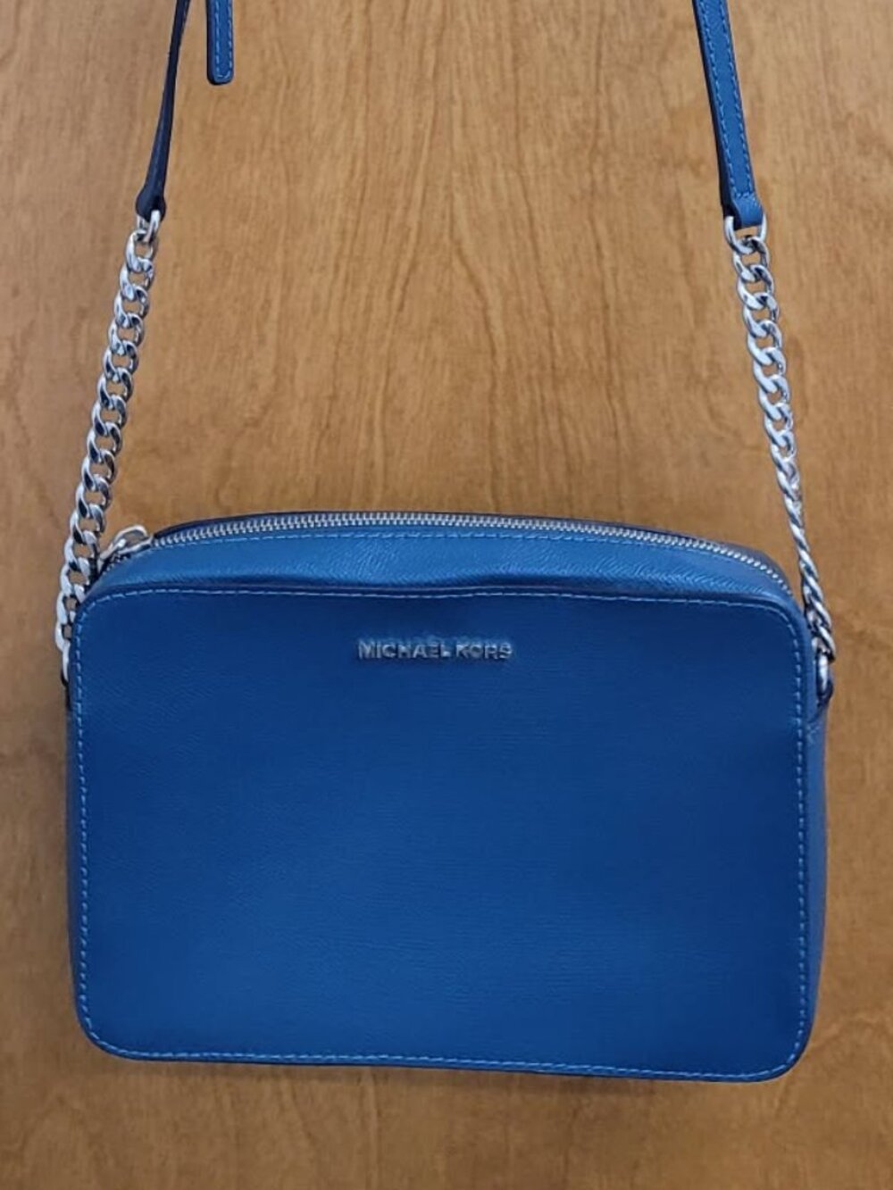 Michael Kors Jet Set Crossbody, Blue